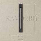Steplume wall light by KAVORRI