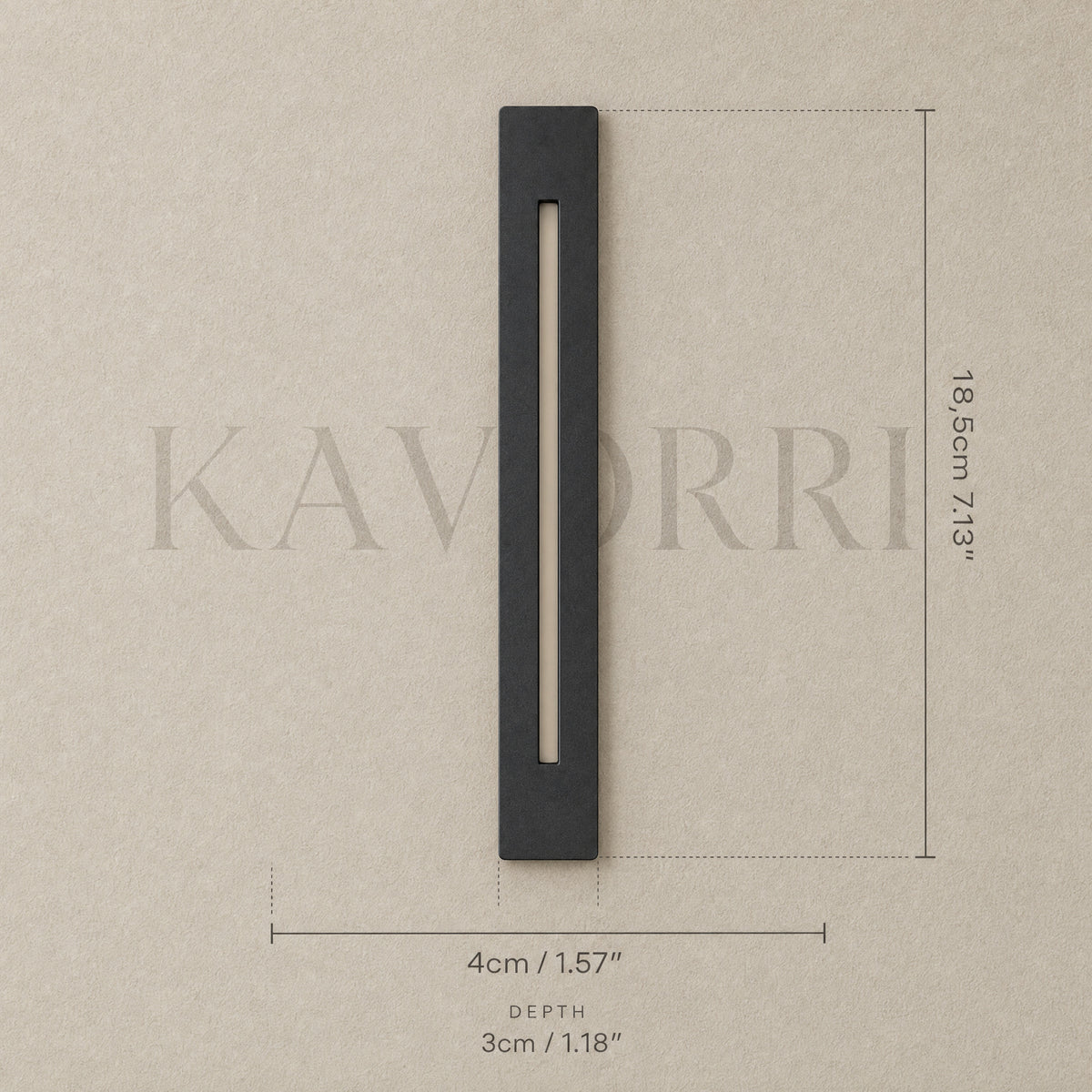 Steplume wall light by KAVORRI