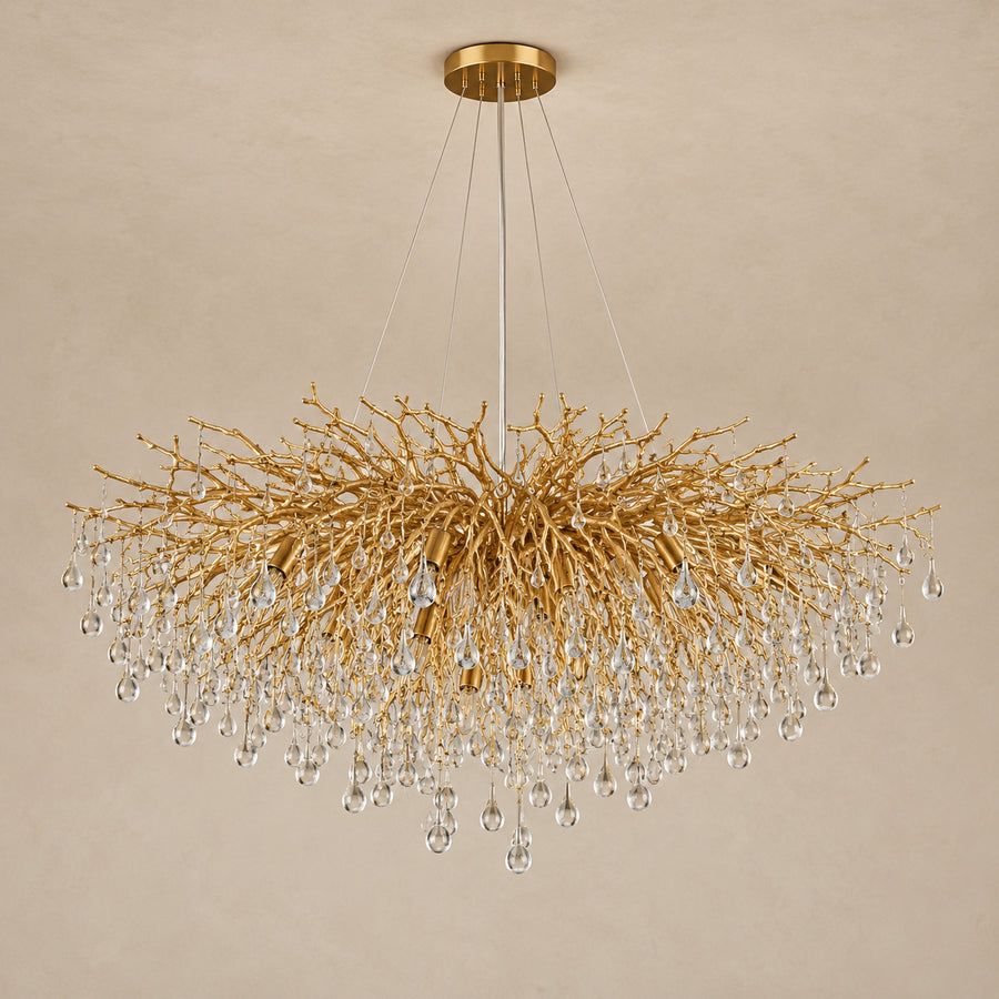 Modern Pendant Light – Crystal, Dimmable LED – Tillow