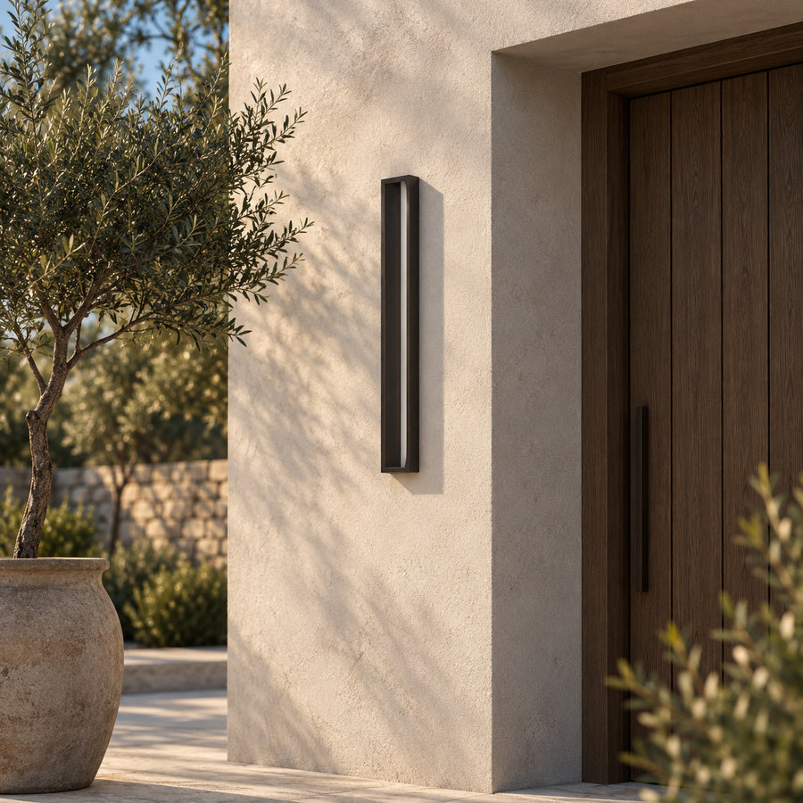 Outdoor Wall Light – Stainless Steel, LED – Zentha