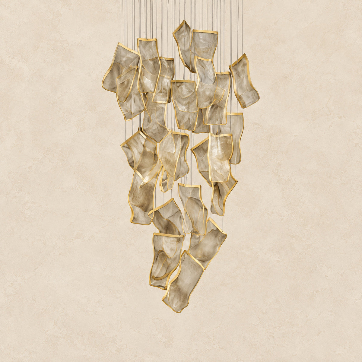 Zephyr chandelier – light off