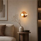 Lava glass wall light in a contemporary interior – image 6