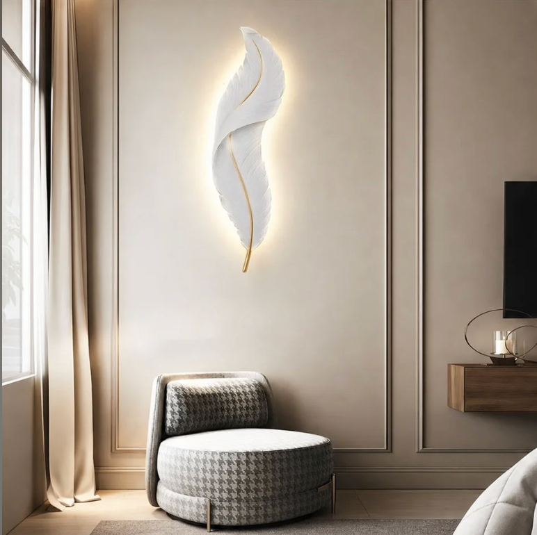 Maia art deco wall light in a contemporary interior – image 6